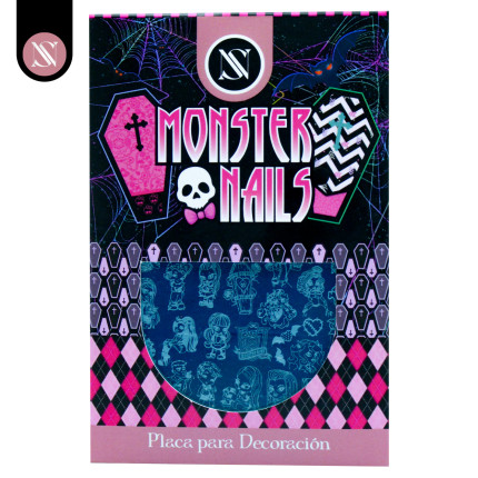 Placas Monster Nails