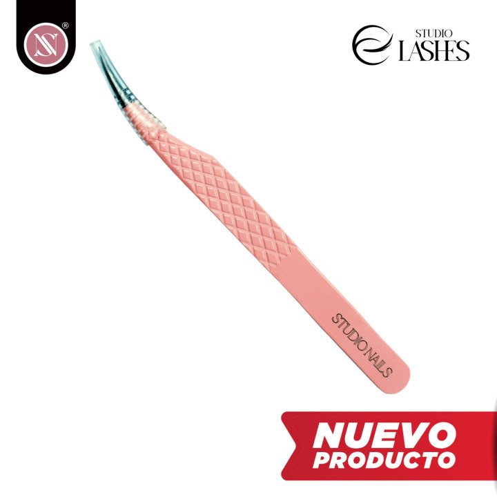 Set de Pinzas de Acero Inoxidable para Extensiones de Pestañas - Studio Lashes - Imagen 2