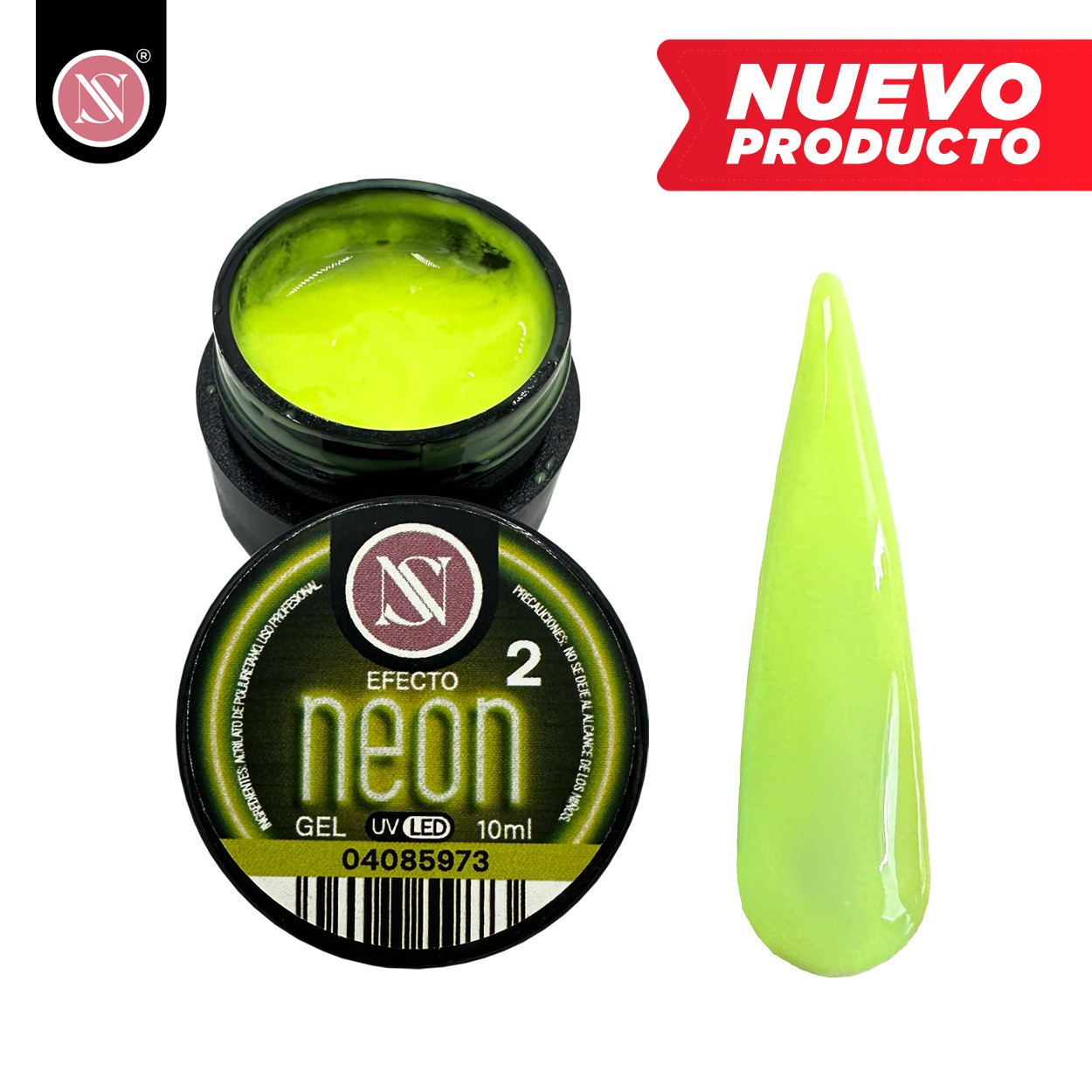 22 STUDIO NAILS - Gel Efecto Neón UV/LED 10ml - Imagen 5