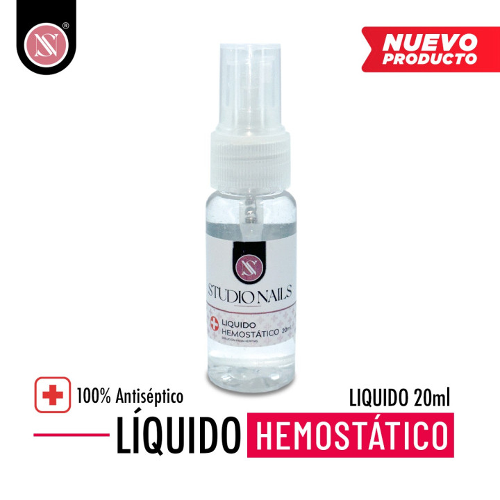 4 STUDIO NAILS | Líquido Hemostático para Uñas 100% Antiséptico - Control de Sangrado Profesional para Manicure y Pedicure - Imagen 4