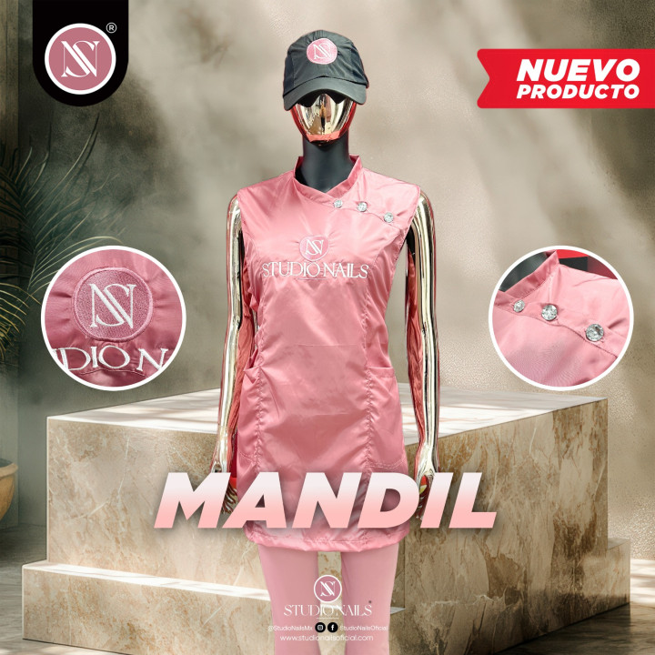 3 Mandil Profesional Studio Nails – Unitalla - Imagen 1