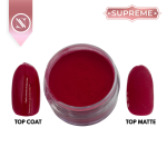 Polvo Acrilico Supreme 15gr - Rojo Quemado - Imagen 2
