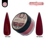 Polvo Acrilico Supreme 15gr - Rojo Quemado
