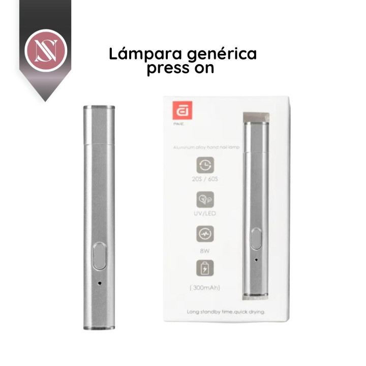 WhatsApp Image 2025-12-12 at 4.45.03 PM Lámpara Genérica Press On – UV/LED Portátil 8W - Imagen 1