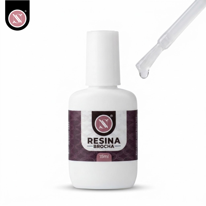 1 Resina Brocha Studio Nails 15 ml – Extra Adherente - Imagen 3